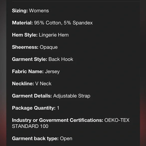 NWT wireless plunge bra - Picture 5 of 6